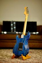Fender Ltd Sandblasted Ash Stratocaster 2015 | Sapphire Blue, Nieuw