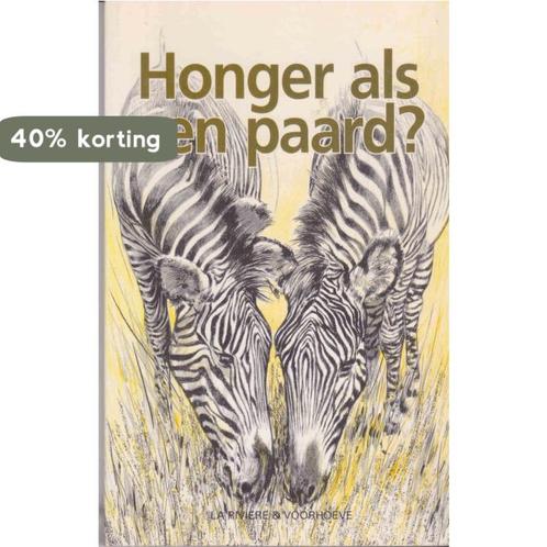 HONGER ALS EEN PAARD (+ KWARTETSPEL 9789038402482 Beaujon, Boeken, Wetenschap, Gelezen, Verzenden
