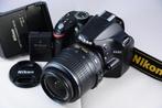 Nikon D3200 met 18-55mm VR kitlens TOP STAAT 16636 clicks!, Gebruikt, Spiegelreflex, Ophalen of Verzenden, Nikon