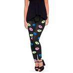 Legging Lippen Zwart, Kleding | Dames, Ophalen of Verzenden, Nieuw