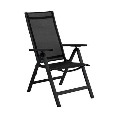 *WOONWINKEL* Brafab Rana Standenstoel Zwart Aluminium, Tuin en Terras, Tuinsets en Loungesets, Nieuw, Verzenden