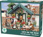 Cats on the Roof Puzzel (1000 stukjes) | Mr. Broccoli -, Verzenden, Nieuw