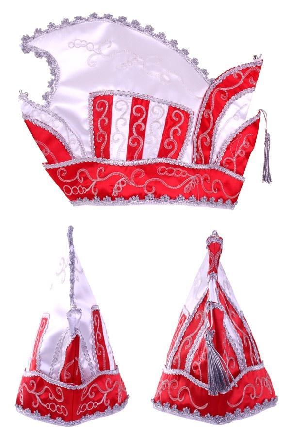 Prins Carnaval Steek Rood/Wit Elegant, Kleding | Heren, Carnavalskleding en Feestkleding, Nieuw, Ophalen of Verzenden