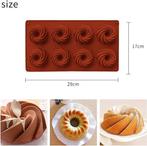 2-Pack Siliconen Muffin en Cakevormen – Non Stick -, Huis en Inrichting, Keuken | Keukenbenodigdheden, Verzenden, Nieuw