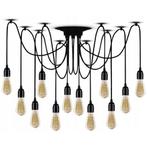 TooLight Retro plafondlamp - industrieel design - 12 lich..., Ophalen of Verzenden, Nieuw