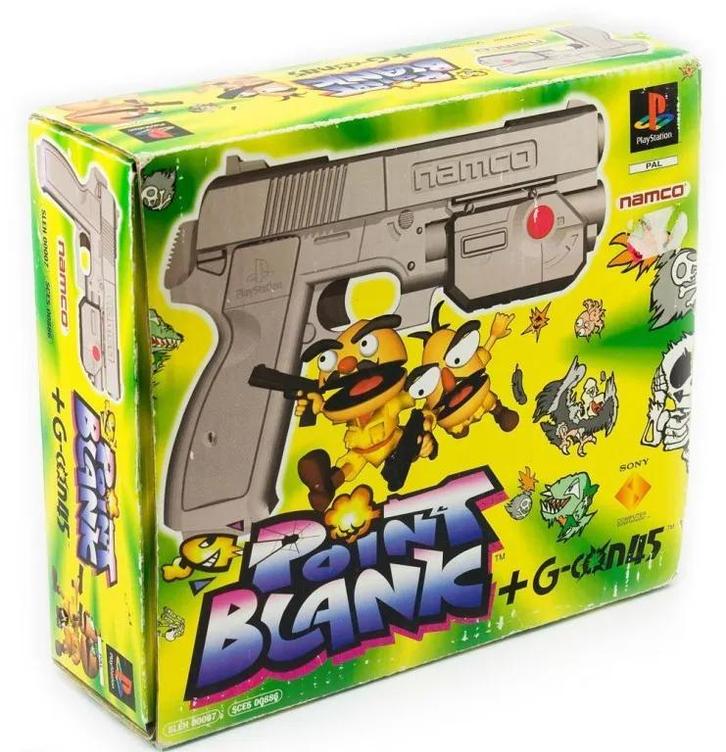 Point Blank + G-Con45 [Gun Bundle] - PlayStation 1, Spelcomputers en Games, Games | Sony PlayStation 1, Ophalen of Verzenden