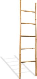 vidaXL - Handdoekladder - met - 5 - sporten - 150 - cm -, Ophalen of Verzenden, Nieuw