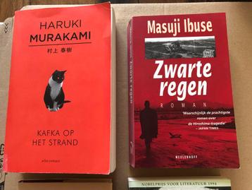 2 Japanse Klassiekers - Haruki Murakami - Masuji Ibuse beschikbaar voor biedingen