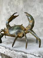 sculptuur, NO RESERVE PRICE - Bronze Patinated Crab, Antiek en Kunst, Curiosa en Brocante