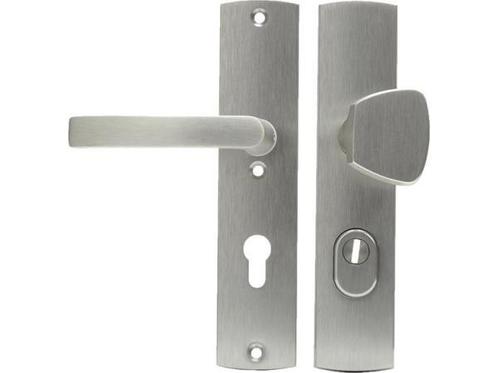 Veiling - AXA Veiligheidsbeslag Inox geslepen: Knop-Kruk, Doe-het-zelf en Verbouw, Deuren en Horren, Gebruikt