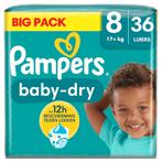 Pampers Baby-Dry luiers Maat 8, Kinderen en Baby's, Badjes en Verzorging, Nieuw, Verzenden