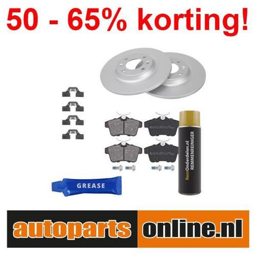 Remschijven + Remblokken Peugeot 308 Cc achterzijde, Auto-onderdelen, Besturing, Nieuw, Peugeot, Verzenden