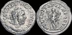 217-218ad Roman Macrinus Ar denarius Felicitas standing l..., Postzegels en Munten, Munten | Europa | Niet-Euromunten, Verzenden