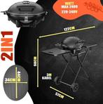 Elektrische grill - Tafelbarbecue - Elektrische Barbecue - 2, Verzenden, Nieuw