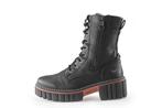Mustang Veterboots in maat 39 Zwart | 10% extra korting, Kleding | Dames, Schoenen, Verzenden, Zwart, Overige typen, Zo goed als nieuw