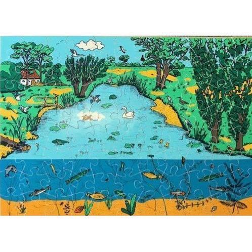 Educo Puzzel Vijver, Boeken, Schoolboeken, Nieuw, Verzenden