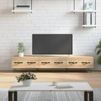 vidaXL Tv-meubel 150x36x30 cm bewerkt hout sonoma, Huis en Inrichting, 100 tot 150 cm, Verzenden, Nieuw, Minder dan 100 cm