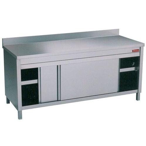 Tafel op kast met 2 schuifdeuren   + ob | Diamond | TA166/U-, Zakelijke goederen, Horeca | Overige, Verzenden