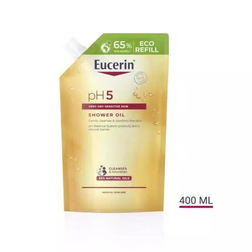 Eucerin pH5 Doucheolie Navulverpakking (Douchegel), Sieraden, Tassen en Uiterlijk, Uiterlijk | Lichaamsverzorging, Nieuw, Verzenden