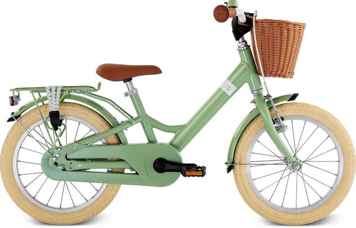 Puky 16 YOUKE aluminium Classic retro groen 4+, Fietsen en Brommers, Fietsen | Kinderfietsjes, Nieuw, Verzenden