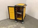 Kunststof regaalwagen Caterchef 1/1 GN bakken met sluiting, Ophalen of Verzenden, Gebruikt, Overige typen