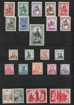België 1942/1946 - Volledige jaren tussen 1942 en 1946, met, Gestempeld