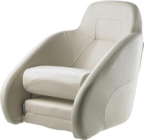 Vetus stuurstoel Queen wit AANBIEDING bij BOOTSTOELEN.NL, Watersport en Boten, Accessoires en Onderhoud, Interieur en Kussens