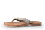 Lazamani Slippers in maat 37 Zilver | 10% extra korting, Kleding | Dames, Slippers, Overige kleuren, Verzenden, Lazamani