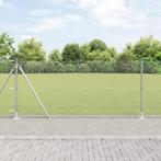 vidaXL Hexagonale Schutting 0,8x50 m Gegalvaniseerd Staal, Tuin en Terras, Verzenden, Nieuw, IJzer