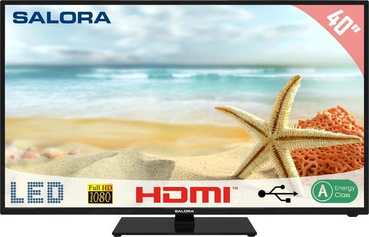 Salora 40LED1500 - 40 inch LED Full HD TV, Audio, Tv en Foto, Televisies, LED, Zo goed als nieuw, Full HD (1080p), 100 cm of meer