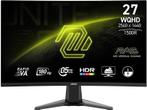Msi - QHD  Monitor - 27 inch, Msi, Verzenden, Curved, VA