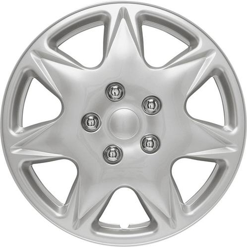 Wieldoppen  California 16-inch zilver, Auto diversen, Wieldoppen, Verzenden