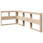 Boekenkast L-Hoofdeinde 80cm | Gebruikt | 40% Korting, Huis en Inrichting, Bruin, Rustiek, Nieuw, Ophalen of Verzenden