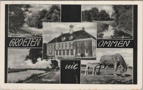OMMEN - Meerluik Groeten uit Ommen, Verzamelen, Ansichtkaarten | Nederland, Verzenden