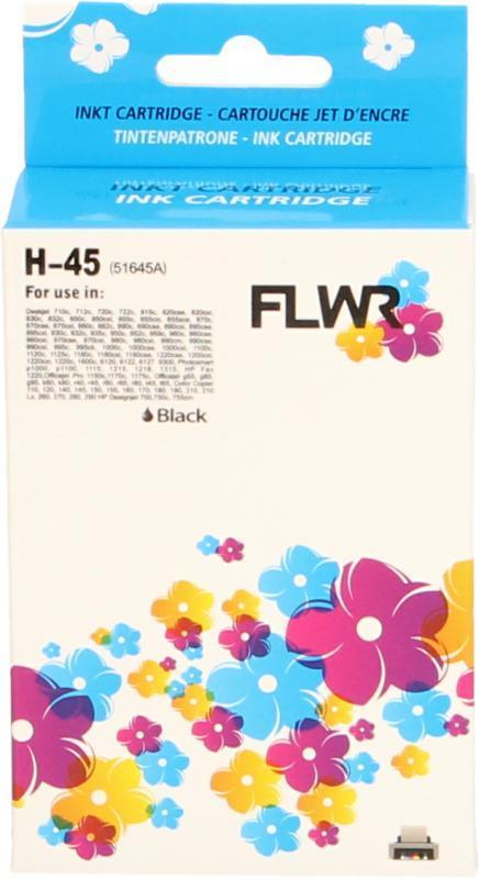 FLWR HP 45 zwart, Computers en Software, Printerbenodigdheden, Verzenden