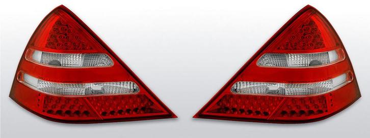 Achterlichten Mercedes R170 SLK 1996-2004 | LED | rood / wit, Auto-onderdelen, Verlichting, Nieuw, Mercedes-Benz, Verzenden