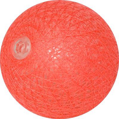 Cotton ball Licht koraal- 6cm, Huis en Inrichting, Lampen | Overige, Nieuw, Verzenden