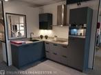 Moderne showroom keuken met inbouwapparatuur Tristar Feni, Nieuw