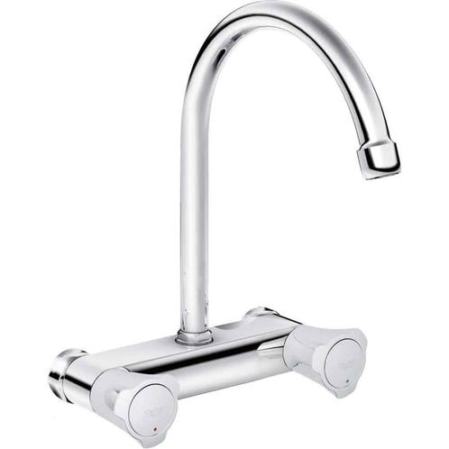 GROHE Costa-L wand-gootsteenmengkr. + bovenuitloop 150mm -, Doe-het-zelf en Verbouw, Sanitair, Ophalen of Verzenden
