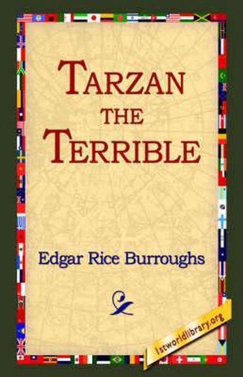 9781421807126 Tarzan the Terrible Edgar Rice Burroughs, Boeken, Fantasy, Nieuw, Verzenden