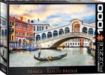 Venice Rialto Bridge Puzzel (1000 stukjes) | Eurographics -, Hobby en Vrije tijd, Nieuw, Verzenden