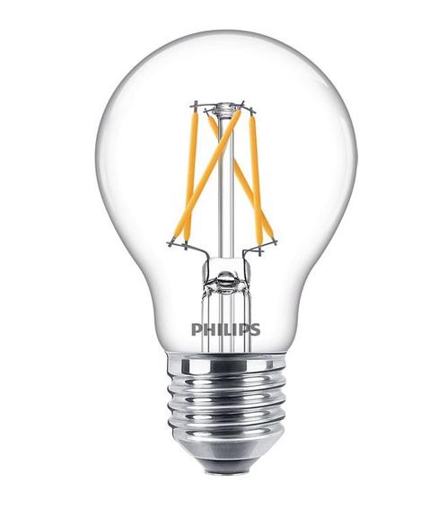 Philips SceneSwitch Filament LED lamp E27 7.5W-3W-1.6W A6..., Huis en Inrichting, Lampen | Overige, Nieuw, Ophalen of Verzenden