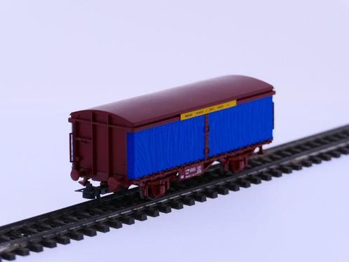Schaal H0 Roco 46220 NS zeildoekwagen #1163 (H0 (1:87)), Hobby en Vrije tijd, Modeltreinen | H0, Overige typen, Gebruikt, Roco