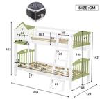 Huisbed Kinderbed met Valbescherming en Plank, Verzenden, Nieuw