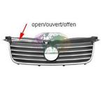 VOLKSWAGEN PASSAT, 2000-2005 - GRILLE, zwart, chrome, Verzenden, Nieuw, Volkswagen