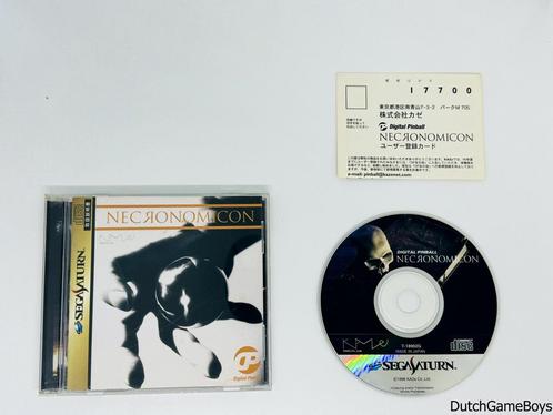 Sega Saturn - Necronomicon + Registration Card - Japan, Spelcomputers en Games, Games | Sega, Gebruikt, Verzenden