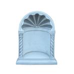 Stenen bidkapel - wit/grijs - kleine klassieke uitvoering, Ophalen of Verzenden, Nieuw