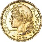 Togo. 1 Franc 1924. Essai in copper-aluminium, Postzegels en Munten, Munten | Europa | Niet-Euromunten