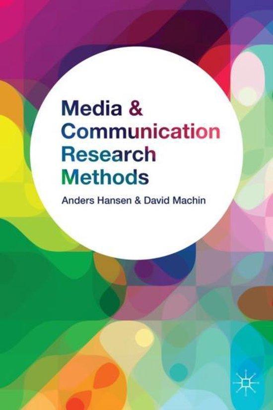 Media and Communication Research Methods 9780230000070, Boeken, Taal | Engels, Zo goed als nieuw, Verzenden