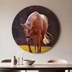 Golden Serenity - Muurcirkel - ø 100 cm +Ophangset, Verzenden, Nieuw, Print